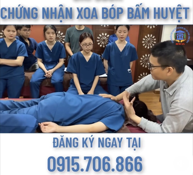 TUYỂN SINH KHÓA K124 XOA BÓP BẤM HUYỆT